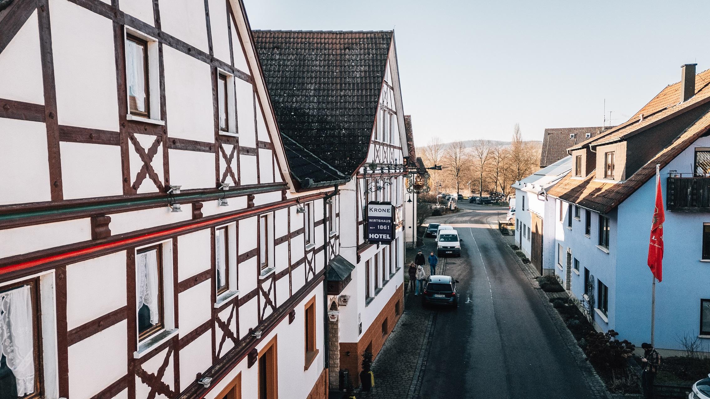 Hotel Krone Tauberrettersheim Exteriér fotografie