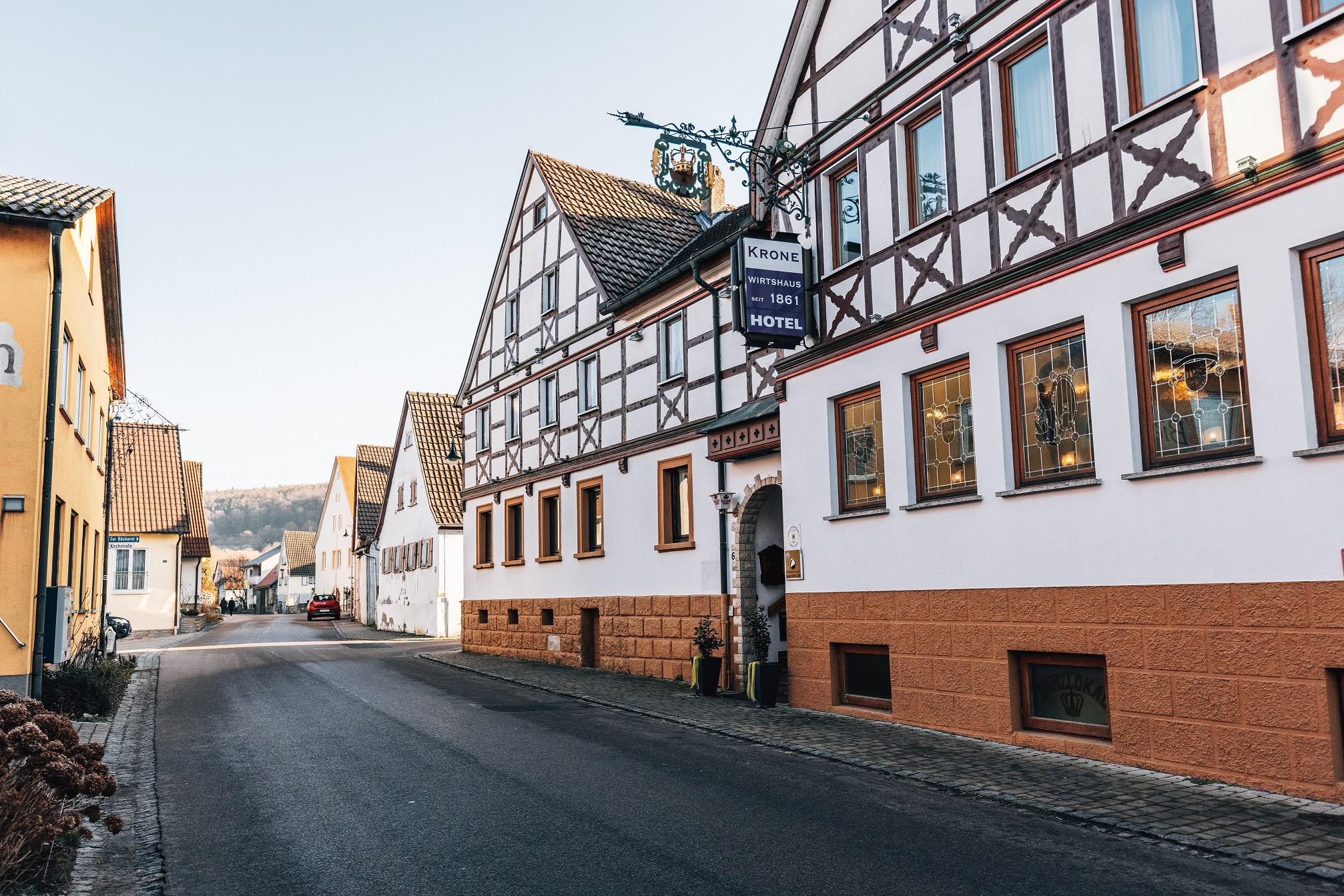 Hotel Krone Tauberrettersheim Exteriér fotografie